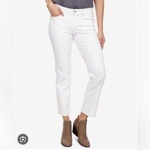 NWT Lucky Brand Sweet Crop White Jeans size 8